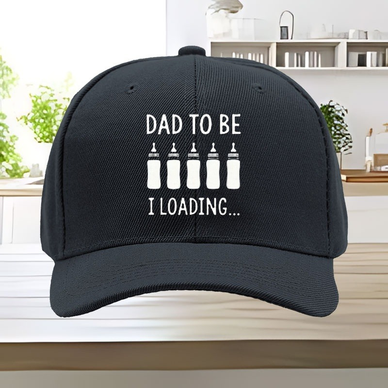 dad to be i loading baby bottle funny gift   cap vintage inspired cap for outdoor fun   daily use 0
