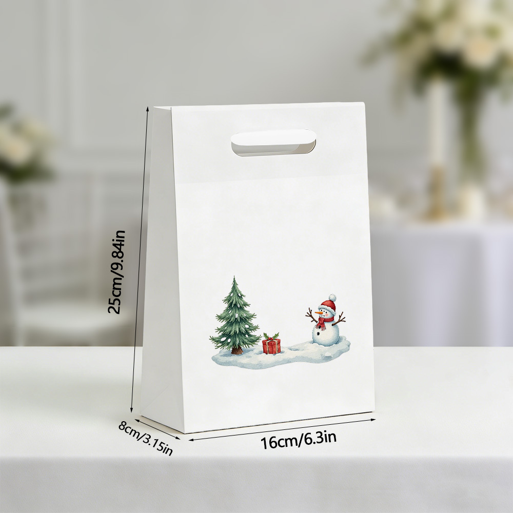 TEMU Sacchetti Regalo Riutilizzabili Traforati Adatti per Compleanni, Natale e Feste - Sacchetti di Carta per Bomboniere con Traforata, Design e con