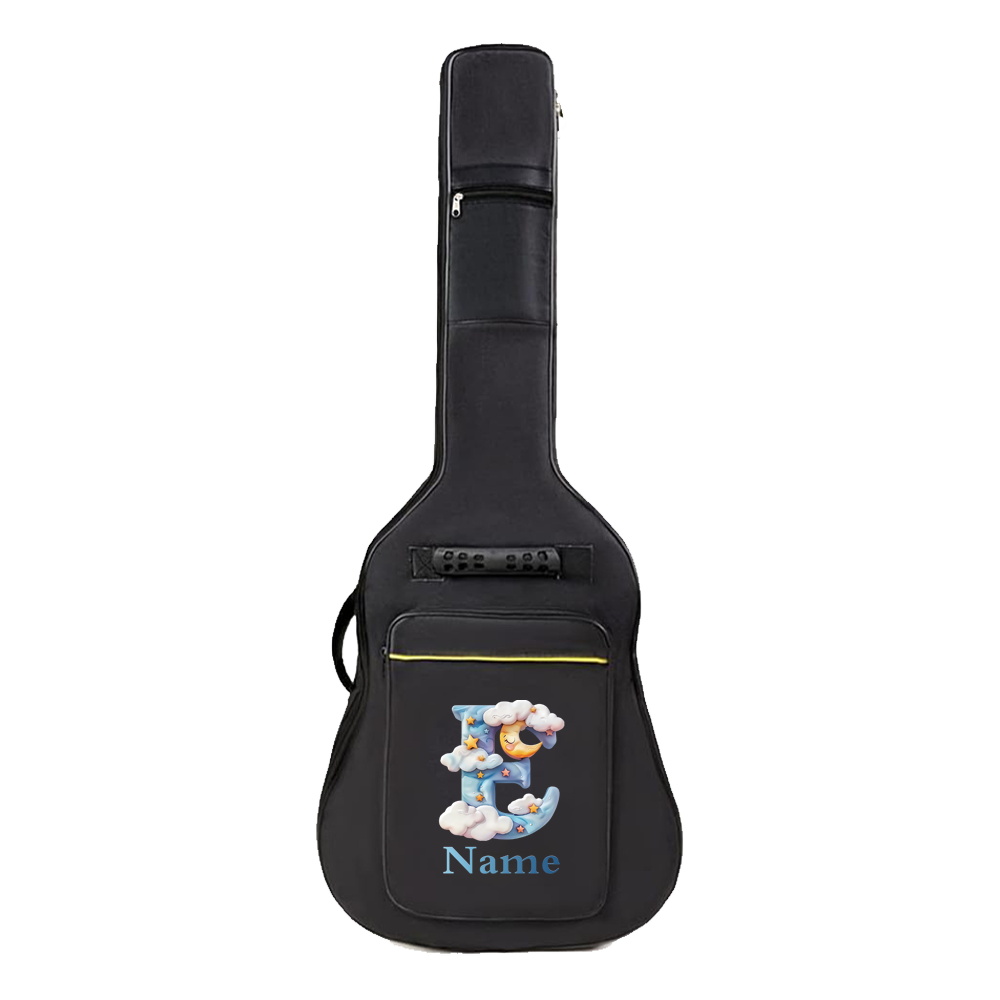 [Po ] Personalizirana torba za kitaro 36/38/41 palcev, nahrbtnik, črna torba za gig, organizator za ročne torbice, izdelki po , univerzalni