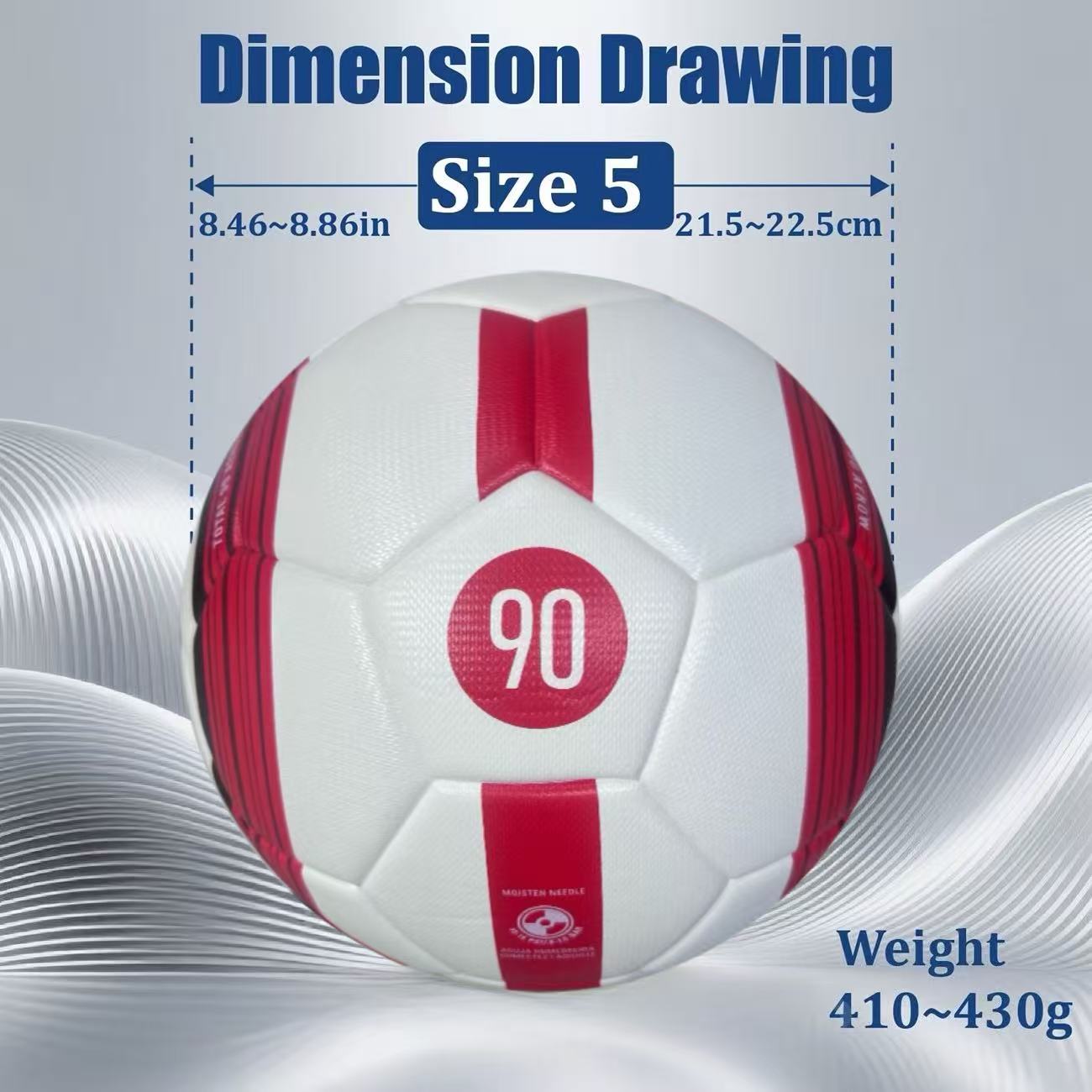 2026 Summer Selected Premium PU Material Size 5 Soccer Ball,... product image 4
