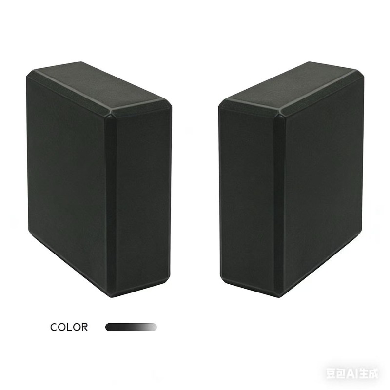 TEMU Yoga Blöcke - Stützendes Eva-Schaum - Weiche, rutschfeste Oberfläche mit abgeschrägten Kanten für Yoga, Pilates, Meditation - Yoga-Ergänzungen