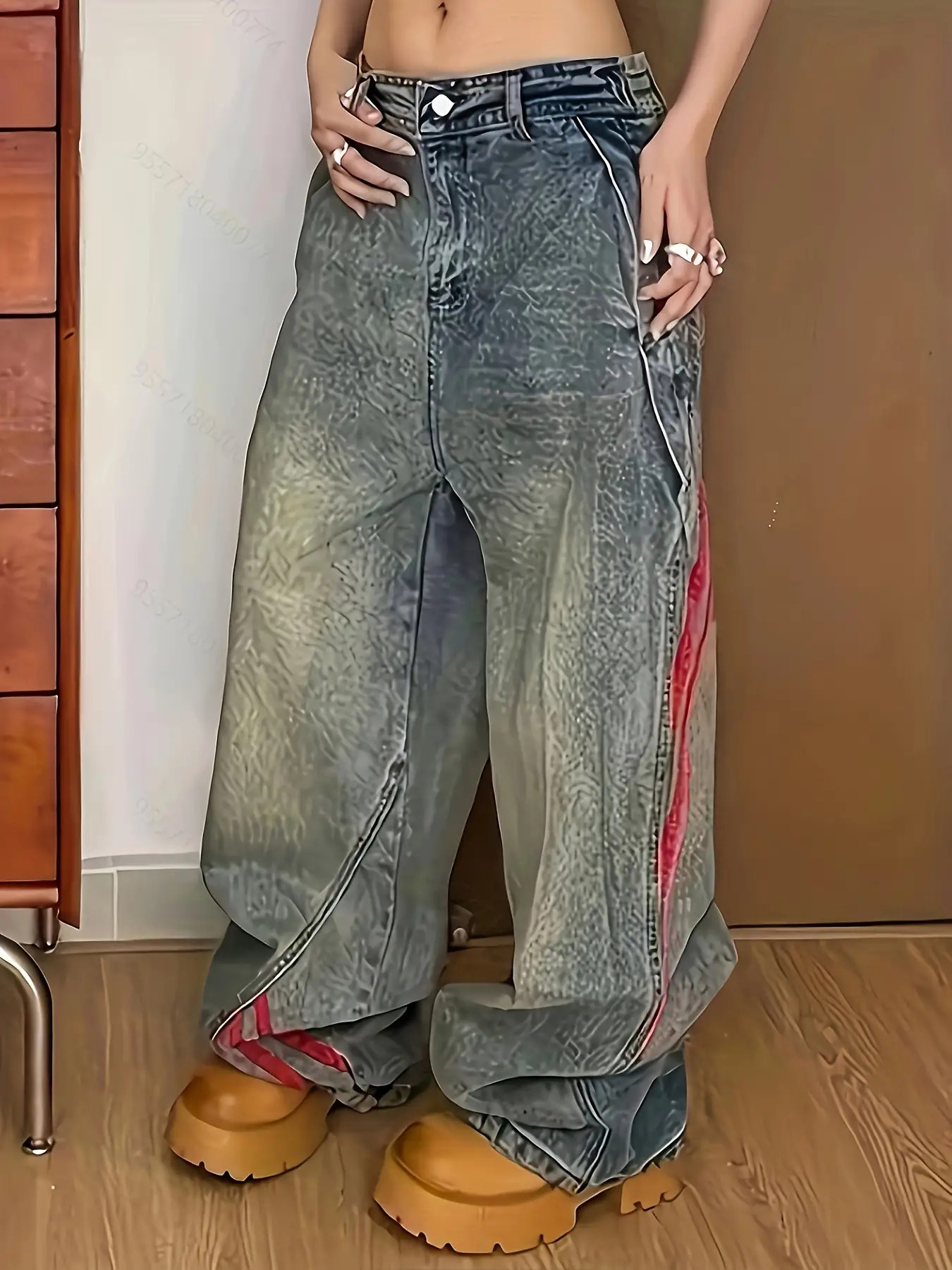 baggy pants jeans sold on Temu United States