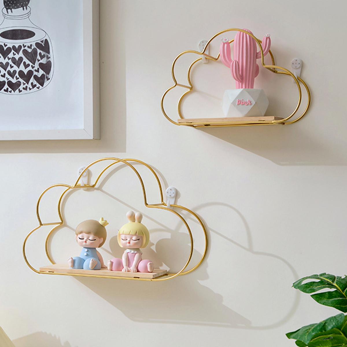 1pc estante pared metálico contemporáneo organizador en Temu Ecuador