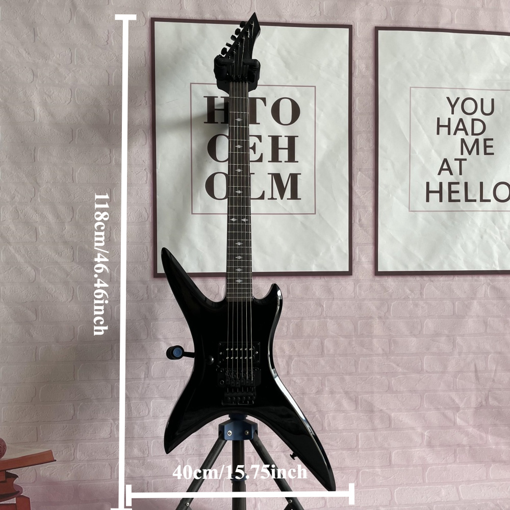 factory modern left-handed explorer electric guitar ke model 6