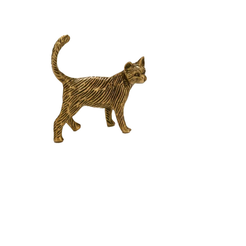 TEMU 【カラフルな子猫の置物】手作り金属製ミニチュアオーナメント - レーション、リビン、ベッドルーム、オフィスデスクに最適 | 理想的なホリデーギフト、パーソナル、オフィスデスクの装飾、猫の装飾、新年装飾、クリスマスオーナメント