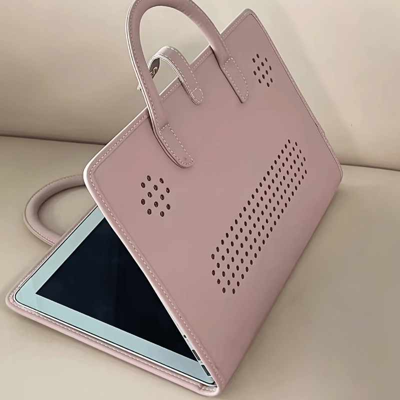 personalisierte namens laptop tasche rosa pu leder Temu Germany