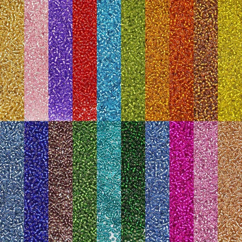 2998pcs Multi-Color Glass Seed Beads for Handmade Jewellery