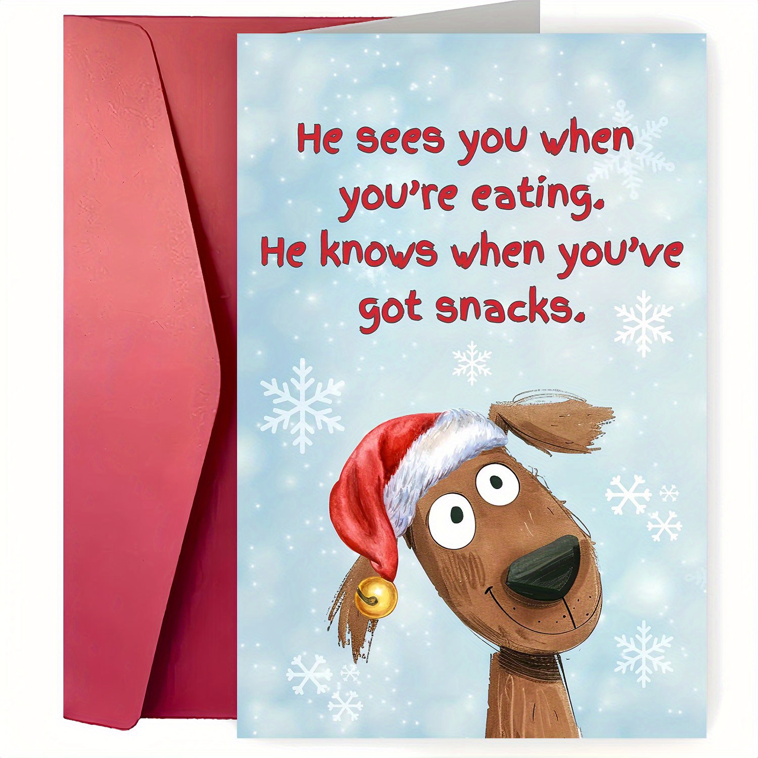 

Christmas Greeting - Humorous Dog For Pet , For Christmas, Christmas Eve, And , For , , And Colleagues - 's