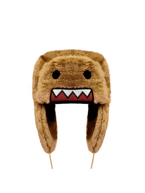 winter plush pile hats for men women thick warm ear with elastic cute cartoon for halloween gothic costume accessory machine washable cold proof skating unisex