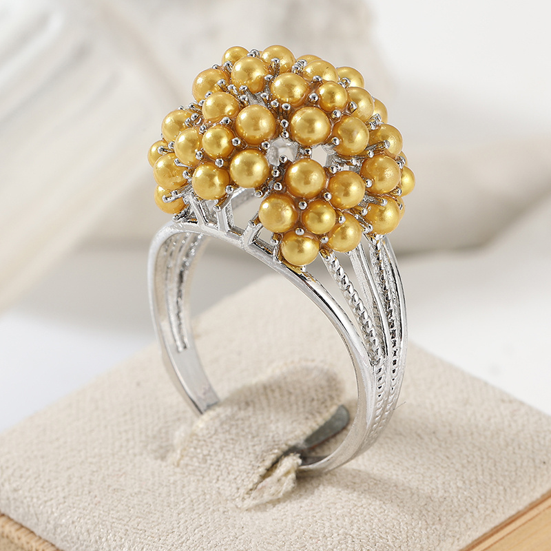 Elegant Flower Ring for Women, Perfect for Weddings