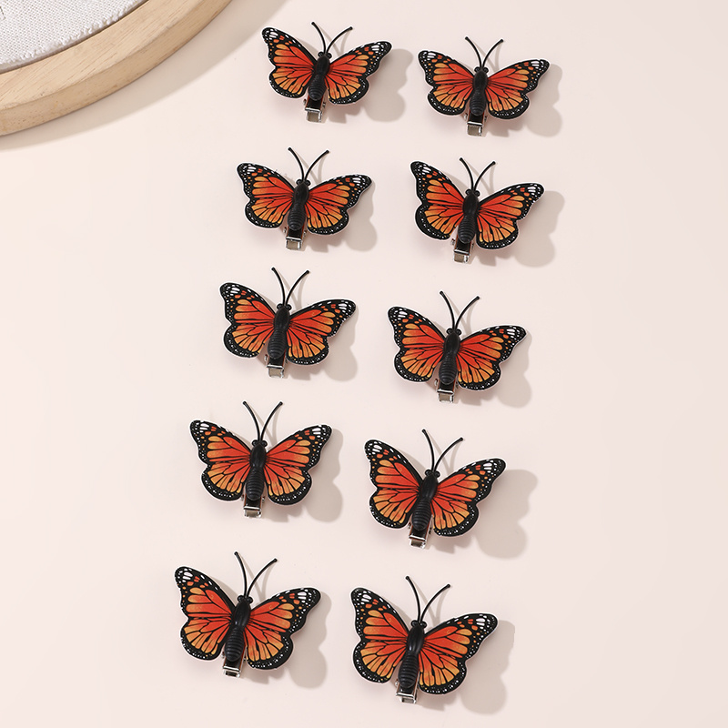 TEMU 10pcs Autumn/winter Hair Clips, Elegant And Women's Fashion Hairpins For Flyaways, Bangs, And Braids, Hair Accessories