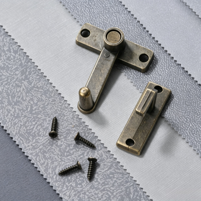 TEMU 6pcs Antique Style Latches, , Sturdy And Durable, For Cabinet Door Locking, Wood Window Fastening, Christmas Home Renovation, Thanksgiving House