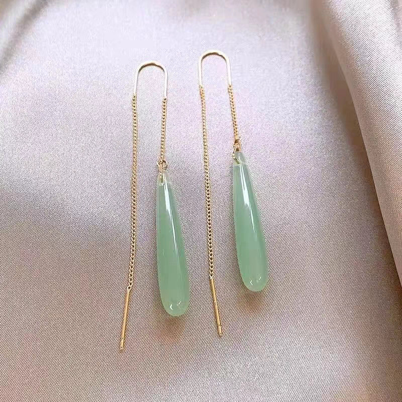 TEMU A Stylish And Chic Pair Of Long Drop Earrings, Perfect For Halloween, Christmas, And New Year Gifts