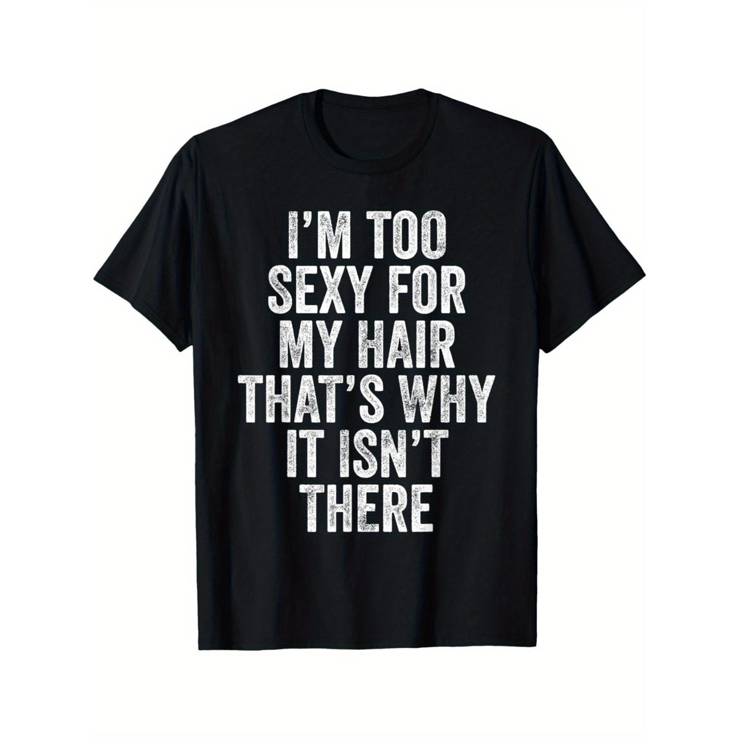 

Funny "i'm For " Bald Joke T-shirt - Soft Cotton, Crew Neck, Short Sleeve, Humor Tee For Men