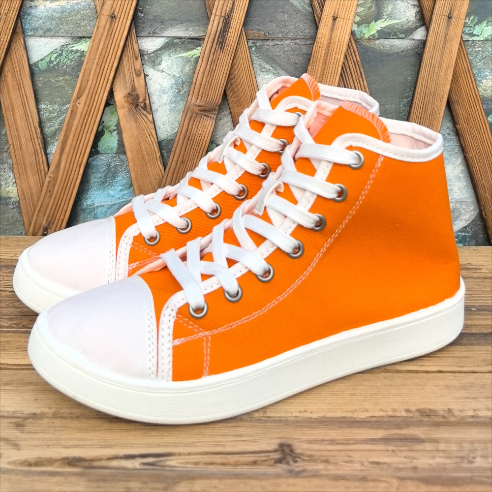 Sneakers, Women's High-Top Lace Skate Shoes with 2D Print - Premium Series, Fashionable and Design. Simple yet Elegant Style That Is Lightweight, Comfortable, Breathable, Moisture-wicking; Essential for Students During Back-to-school Season or