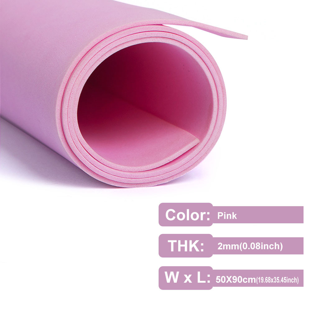 TEMU 1pc Colorful Eva Foam Sheets Cosplay Eva Foam 2mm Thick 50cm X 90cm Eva Foam Papers For Arts Crafts Project