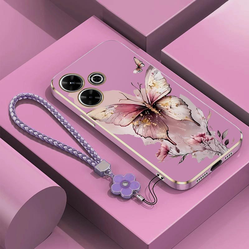 TEMU Phone Case: 13 4g Big Wings Designed For Entertainment With Comfortable Feel And Elegant Compatible With Redmi 13 4g