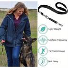1pc technology with black lanyard professional silent anti barking training device for pets for effective bark control and neighbor whistle durable metal construction dog training whistle