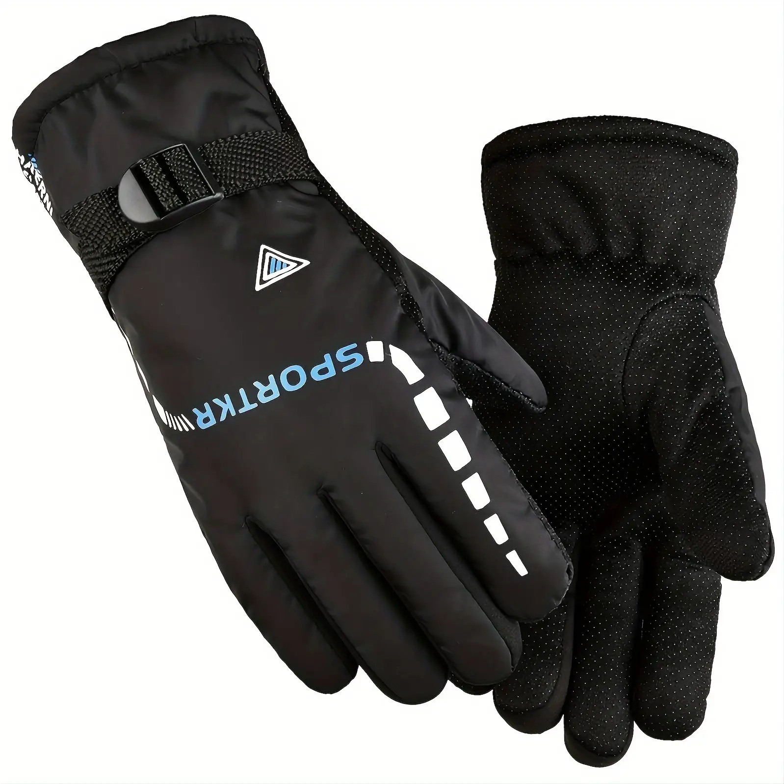 E-shop Verbesserte, verdickte Winterhandschuhe, neue, warme, winddichte Handschuhe, rutschfeste Reit- und Skihandschuhe, mit Plüschfutter und