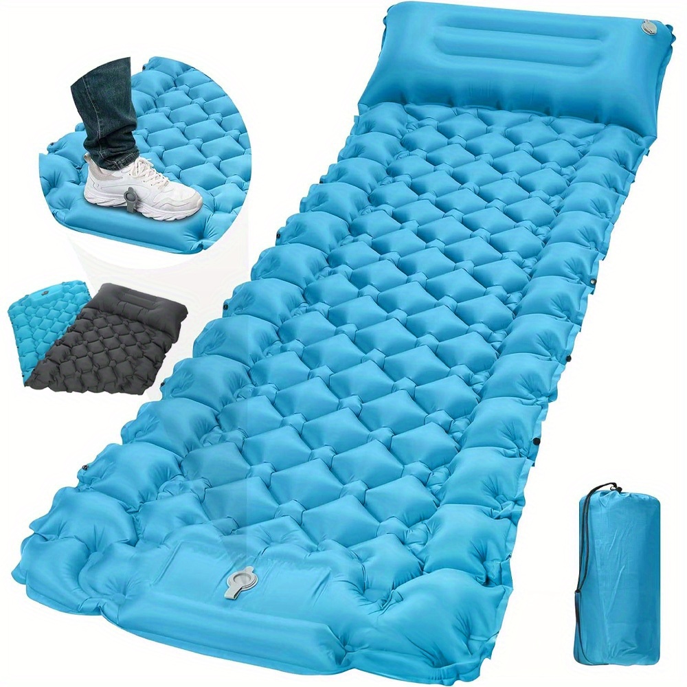 Sleeping Mat For Self-inflating Thickened Air Mattress For Camping Hiking Traveling Trekking