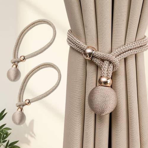 2pcs set new curtain tie no drilling or installation required one pack of 2 strips in stock