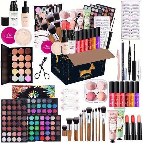 mothers day gift ppfeel professional cosmetics makeup set facial complete set stage performance photography makeup
