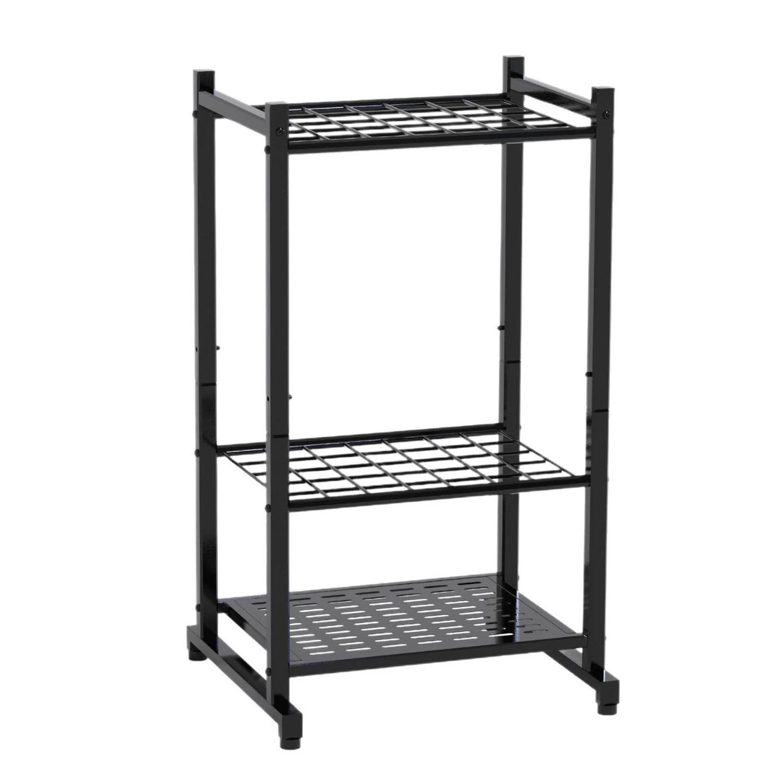 35- Tool Capacity Garden Tool Organizer Heavy- Duty Metal For Garage Shed Patio Yard Tool Storage Rack