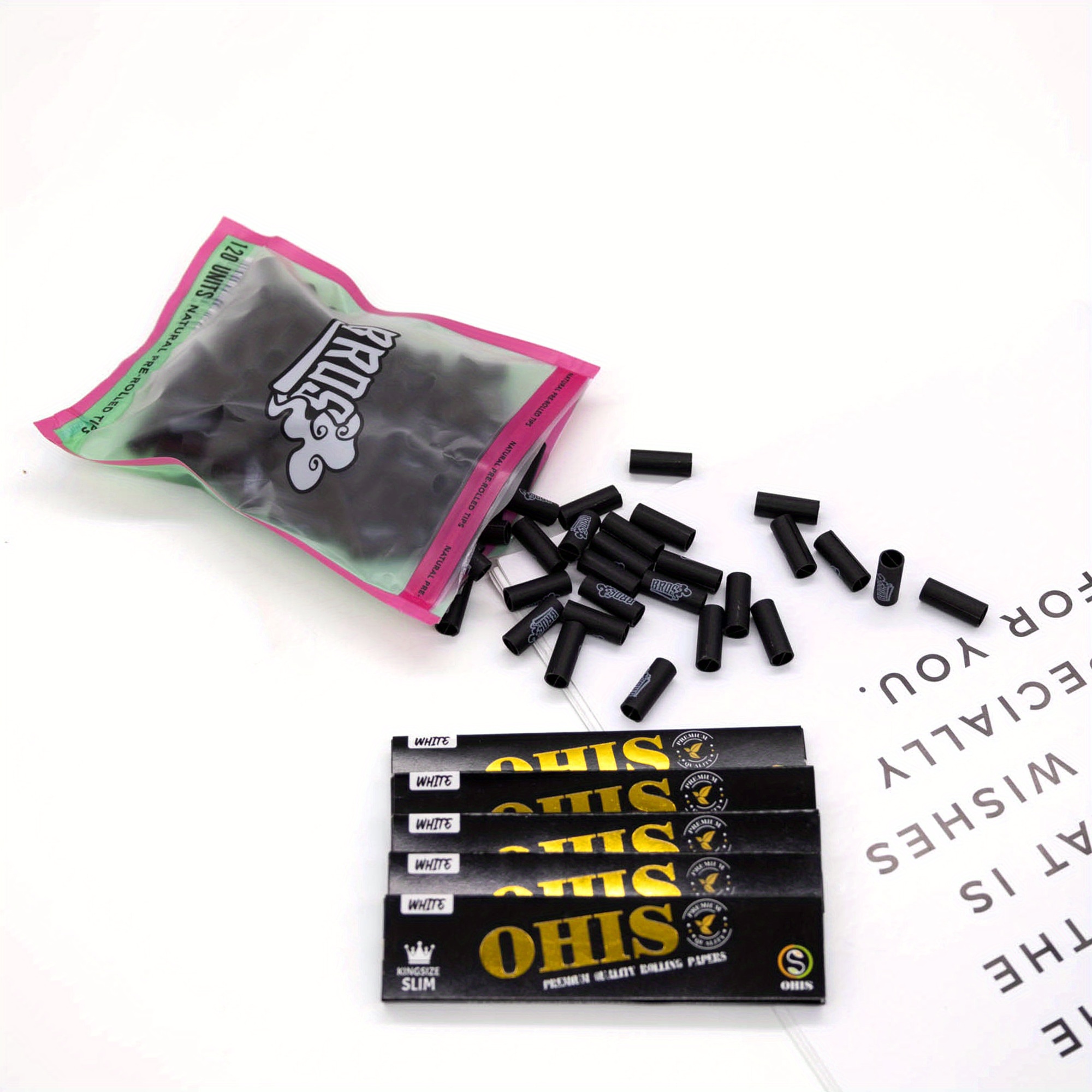 Zakkenfilter met vloei, 120 stuks zakkenfilter