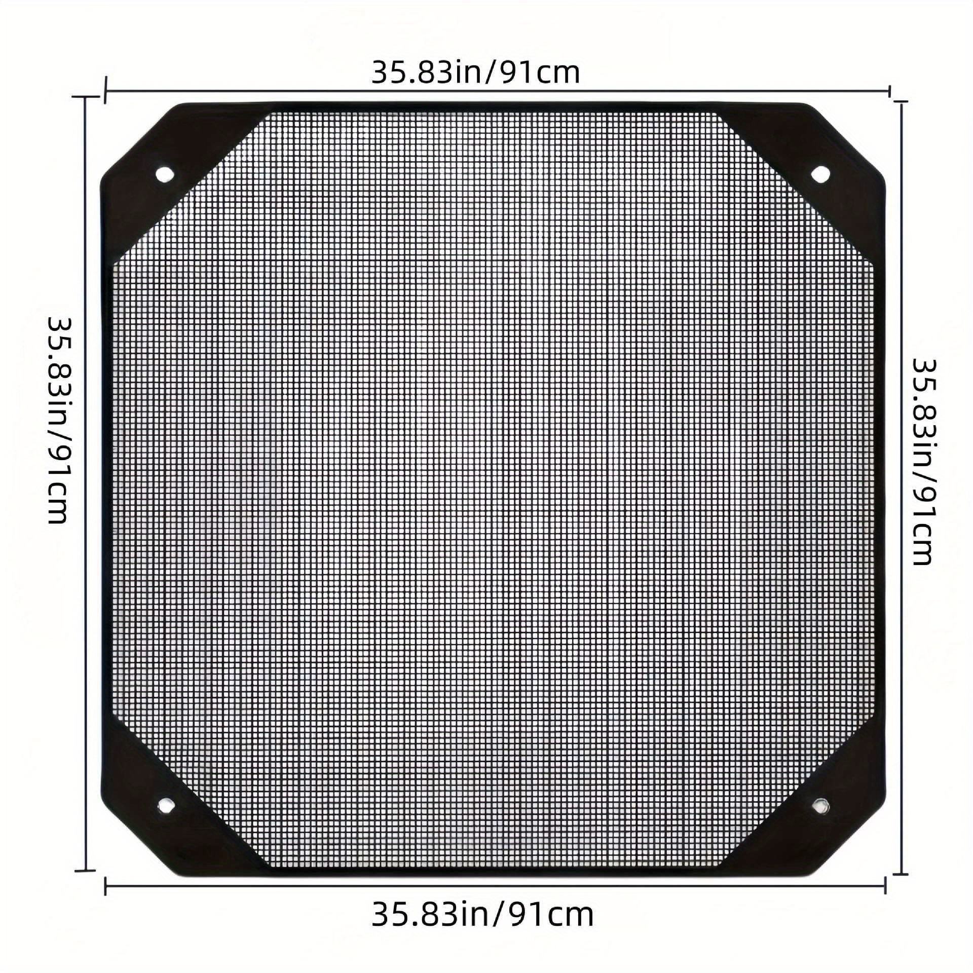 TEMU Extra Large Air Conditioner Cover, 36x36 Inches Outdoor Durable Ac Cover, Heavy-duty Breathable Mesh Fabric, Windproof And Dustproof Design, Weather Protection