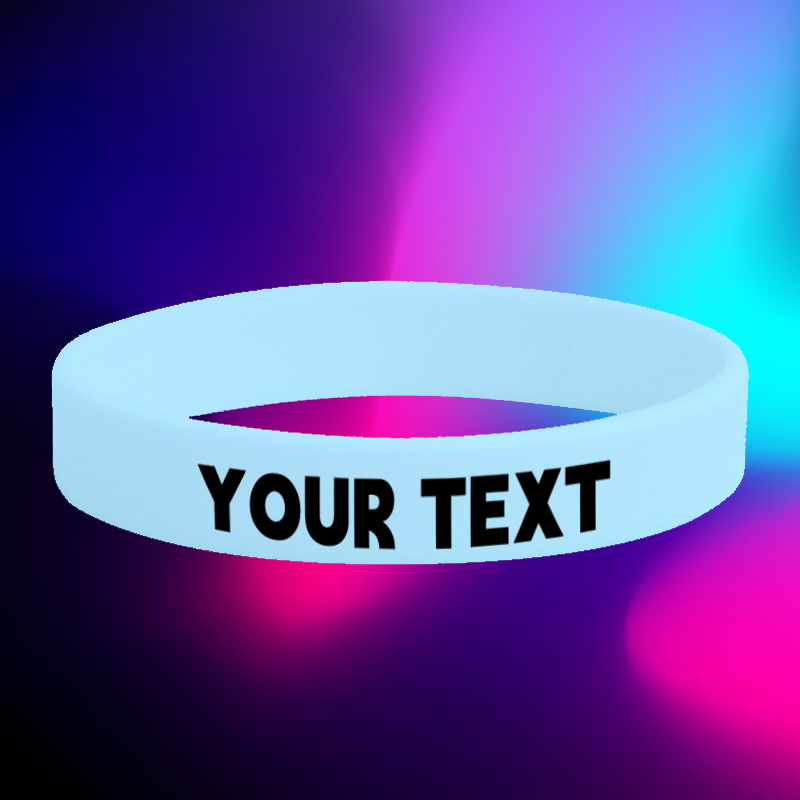 92pcs Glow-in-the-Dark Silicone Bracelets for Comfortable Wear