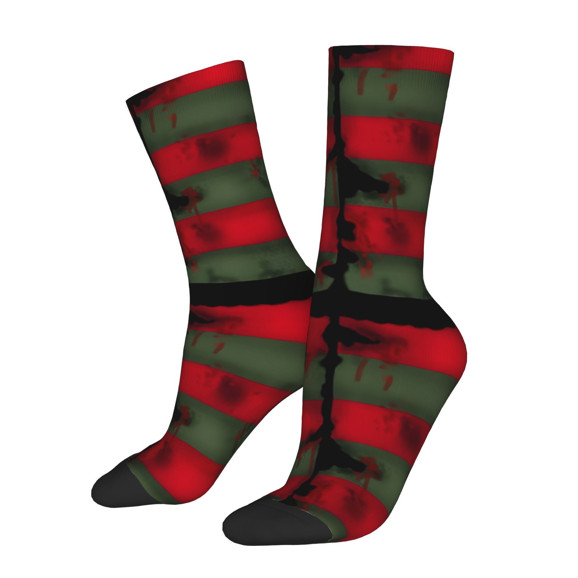 TEMU Chaussettes imprimées avec un motif de pull