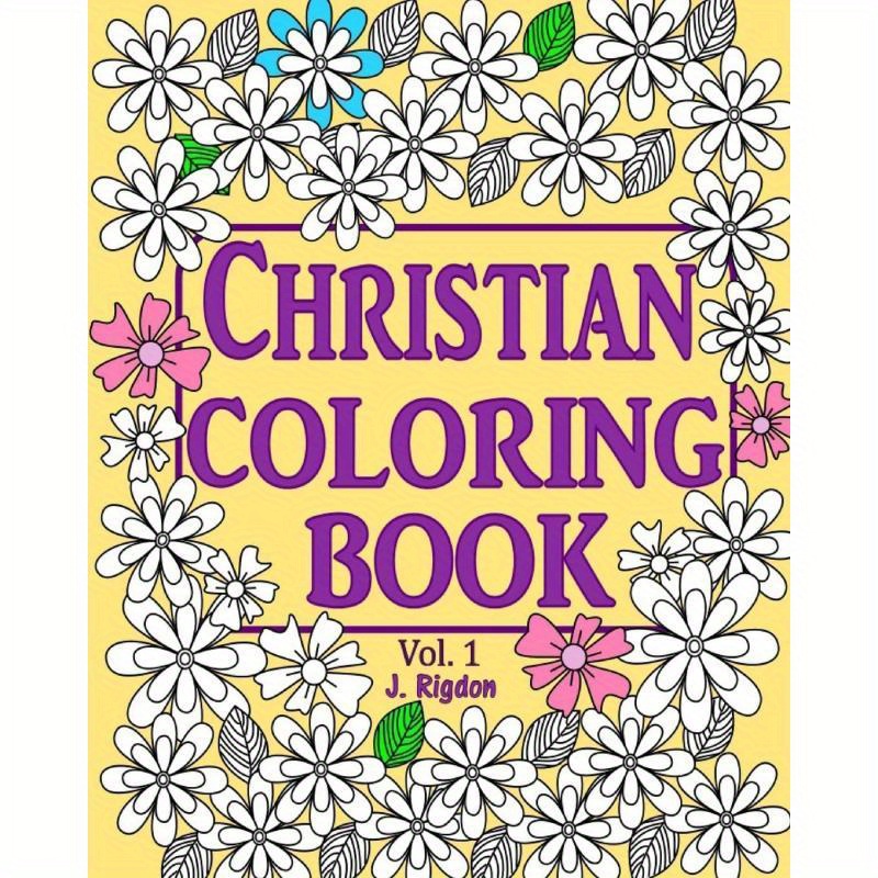 TEMU Christian Coloring Book