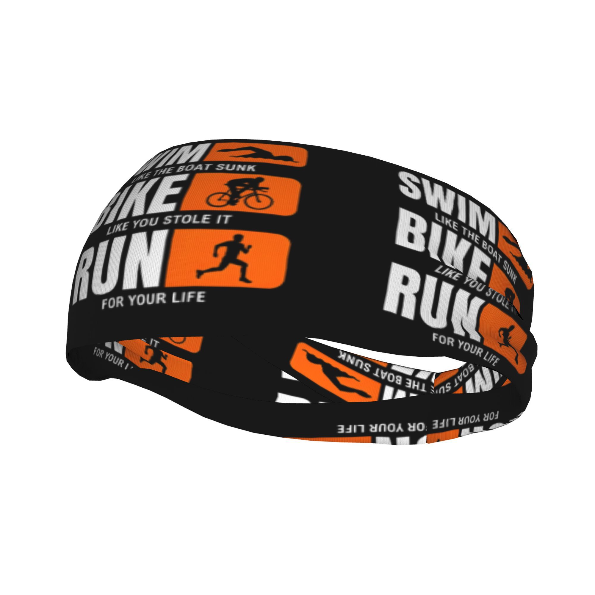 TEMU Fascia per capelli da per triathlon, adatta per sport all' e come accessorio per capelli