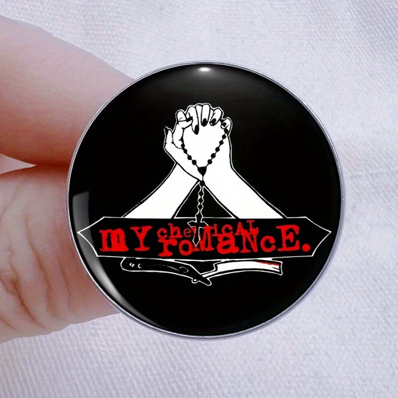 TEMU Band Brooches Made Of Metal Alloy, Perfect For Clothing, Hats, And Backpacks - Stylish Additions Suitable For , , And Colleagues - A Fun And
