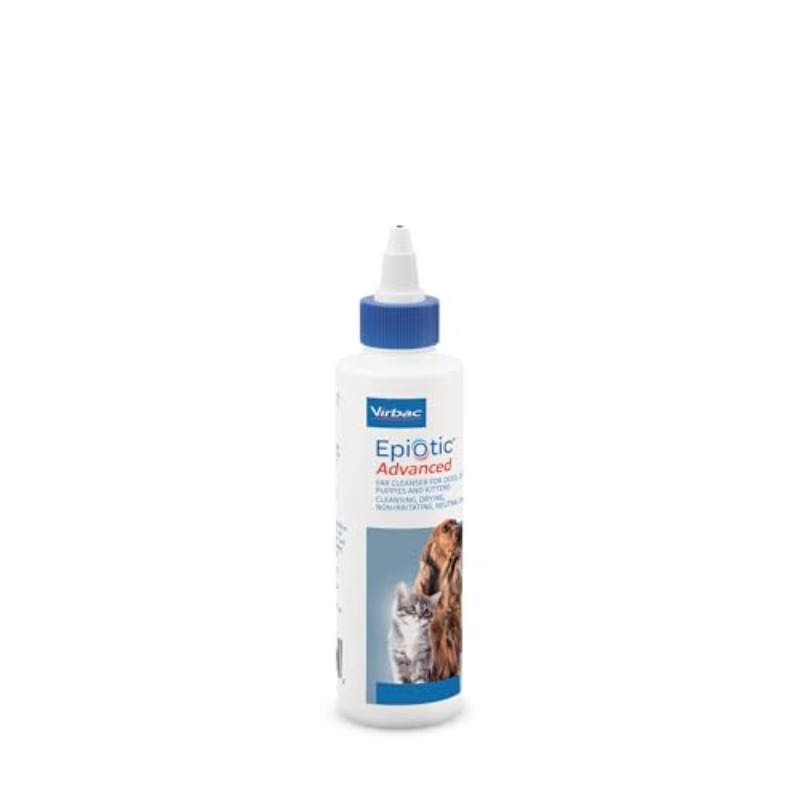 Virbac Epi-Otic Advanced Ear Cleanser for Dogs and Cats | Suitable for Squirrels, Multi-Species Ear Care Solution