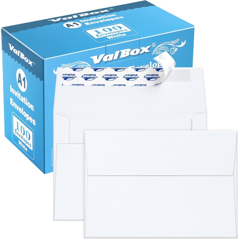 white envelopes sold on Temu United States