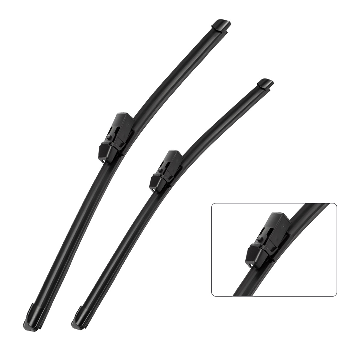 TEMU Front Windshield Wiper Blades For Rg Mk2 From 2012 To 2017, Measuring 22 Inches And 18 Inches For Rain