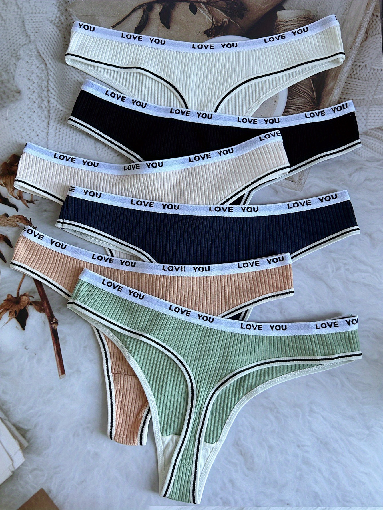 piezas ropa interior tipo tanga mujer cintura ropa Temu Ecuador