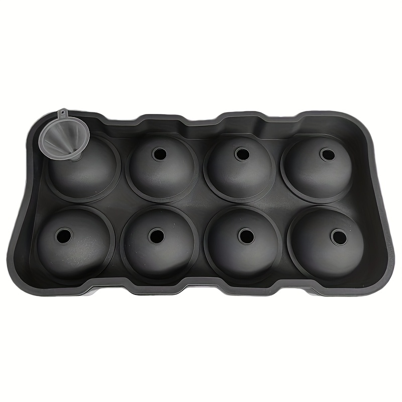 Image of Sphere Silicone Cube Mold- Durable Cube Maker- Easy-to-remove Tray- Suitable For Making Cocktail And Whiskey Cubes, Usable Candy, Pudding, Milk, And Chocolate Molds