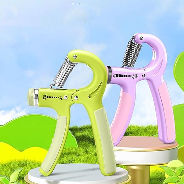 adjustable hand grip strengthener for   - 11.02-66.14lb  , ergonomic non-slip grip, portable home gym equipment for forearm, finger & wrist workout,  /gray/ , no power needed,   for strength training, hand grip strengthener, teenage workout, sleek exercise tool, sturdy construction, forearm exerciser,  ,   material,   trainer, fitness enthusiasts Product details 2