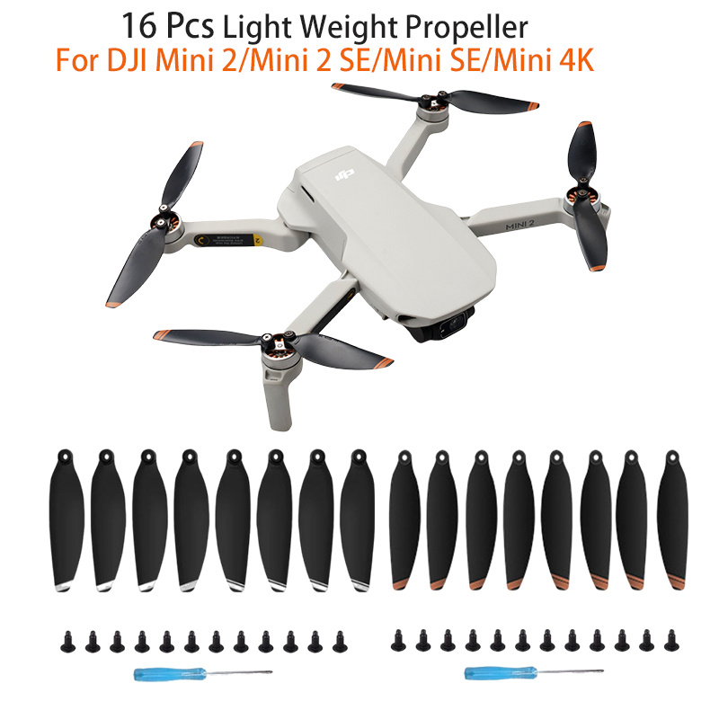 

16pcs Propeller For 2/mini Se//mini 4k Drone 4726 Props Blade Spare Parts 2 Drone Accessories