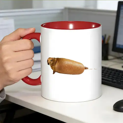 I Love Sausage Dog Cup 11 oz Mug Ceramic Novelty Dachshund Lover Gift | UK I Love Sausage Dog Cup 11 oz Mug Ceramic Novelty Dachshund Lover Gift | UK