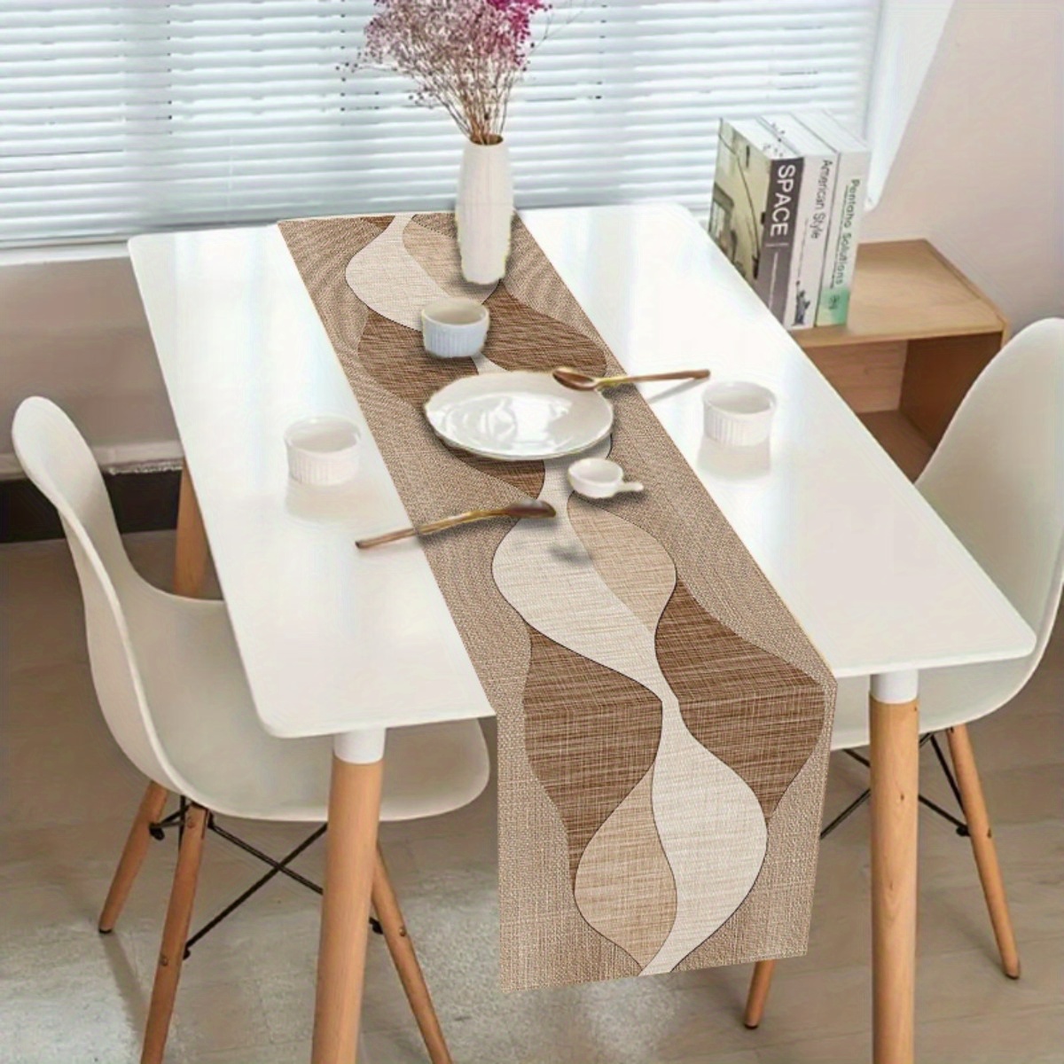 TEMU 1pc Home, Kitchen, Restaurant, Table Runner, Table Cloth, Table Additions, Tableware, Table Fabric, Office, Coffee Table And Dining Table,