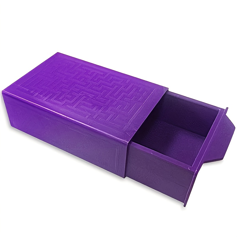For With Hidden Compartment - Purple Plastic Puzzle Design Mysterious Prop, Suitable For Magic Shows, Psychology, And Performances - Adult For Magic Supplies