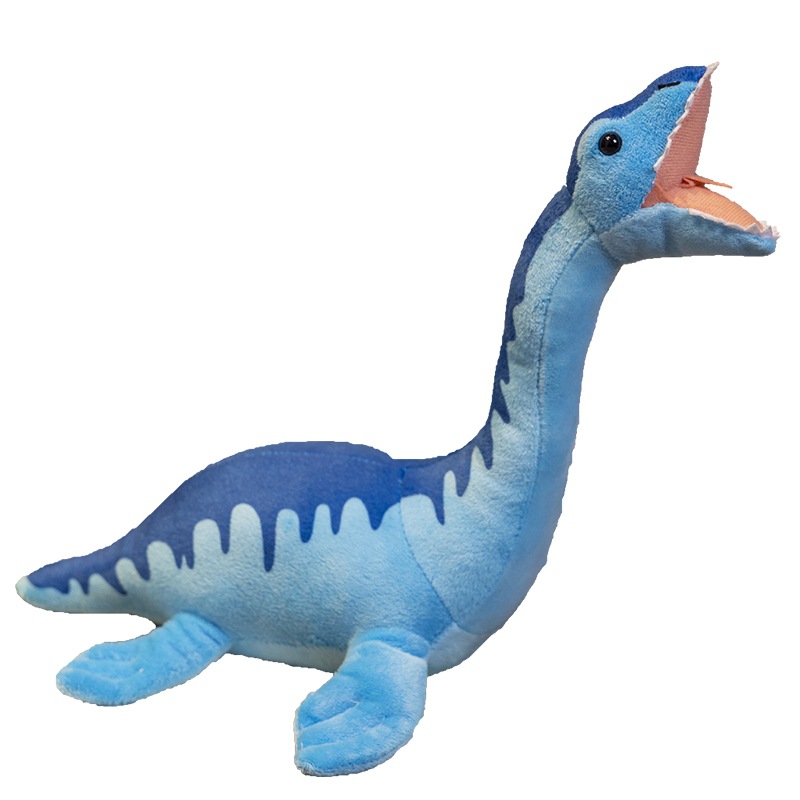 Plush Toy Doll Bent And Realistic Plesiosaur , Cute Plush Dog Toy, Dog Boredom And Anxiety, Suitable For Small And Medium-sized Dogs And Cats