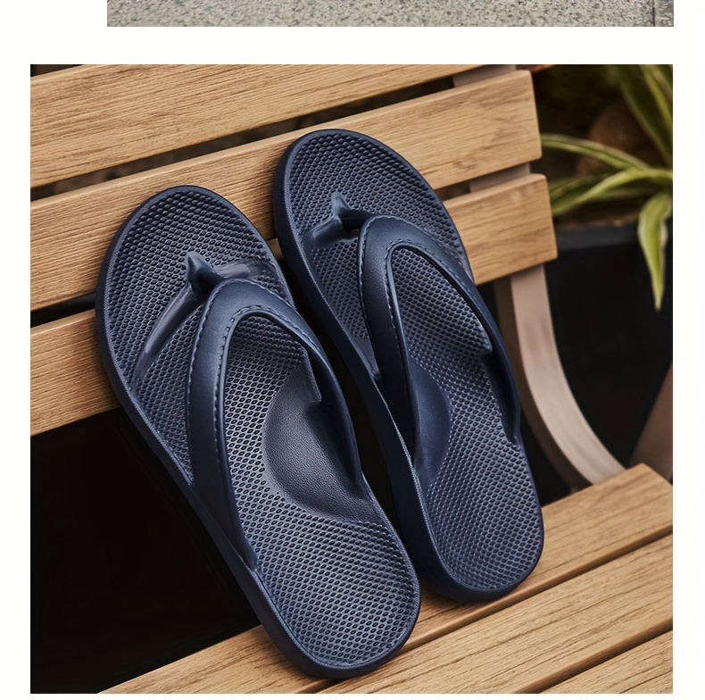   womens elegant arched support flip flops with eva soft cushion non slip arch support shoes machine washable durable   for   black white casual semi formal wear comfortable indoor outdoor shoes Product details 11