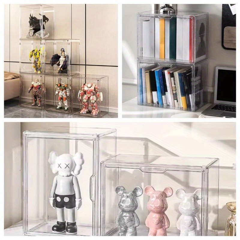 Acrylic Home Goods Toy Storage Clear Acrylic Storage Box Lid Dust