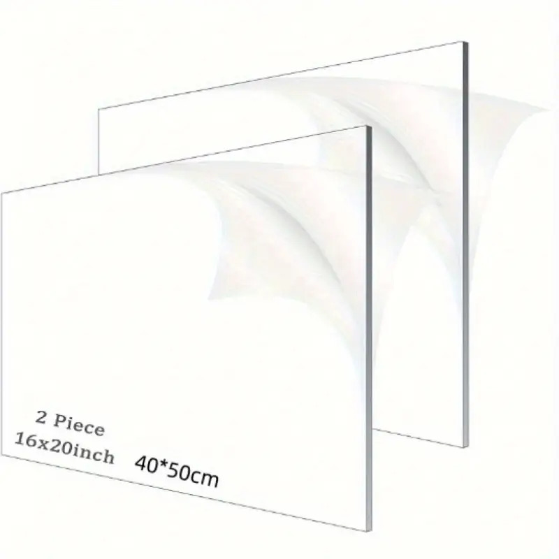 2pcs multiple sizes 1mm thick transparent acrylic sheet transparent cast with protective film hard packaging sign display projects crafts photo frames