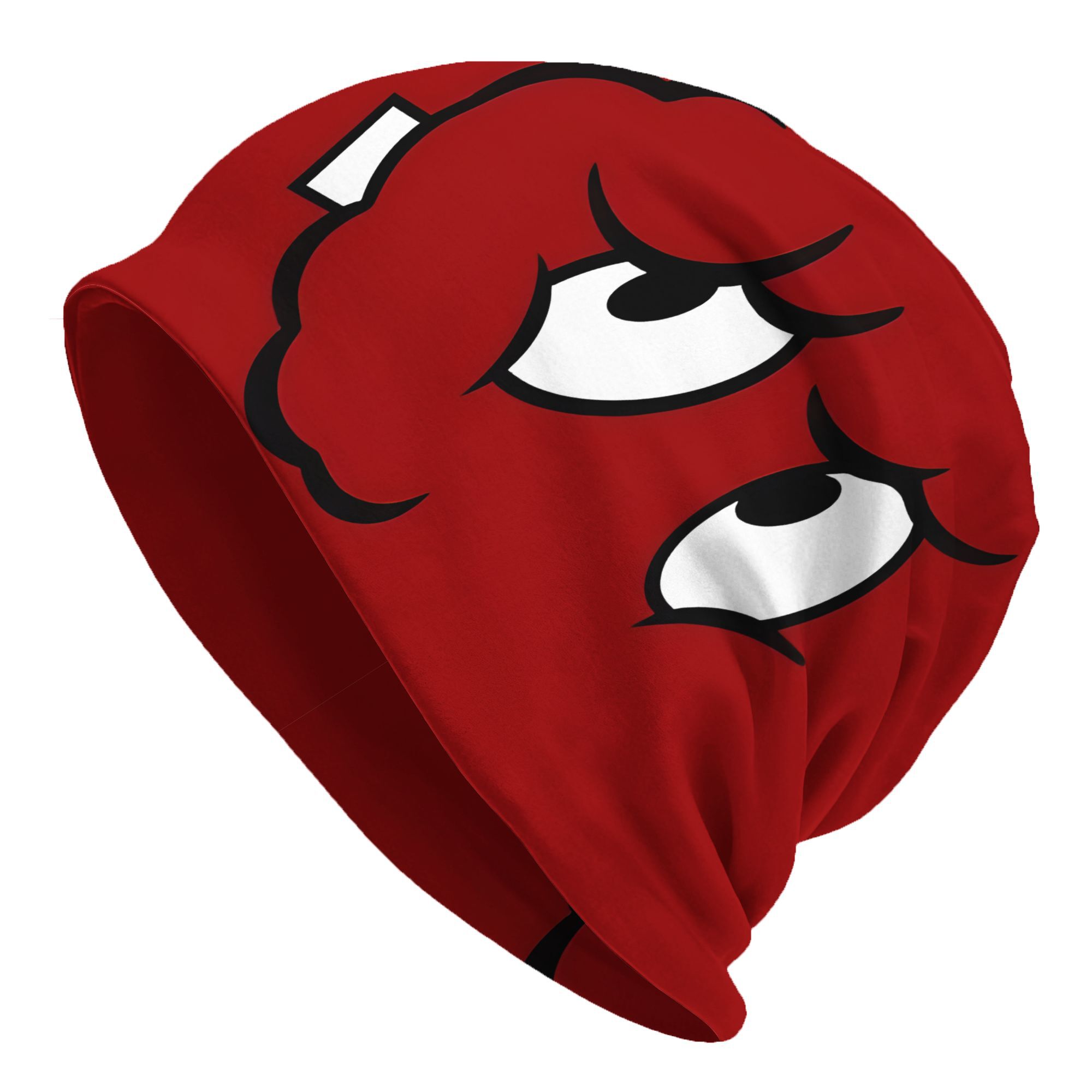 TEMU 1pc Lightweight Skullies Beanies Caps Teen Hunger Force Meatwad Thin Hat Autumn Spring Bonnet Hats Unisex Street Ski -not Textured 2d Printing