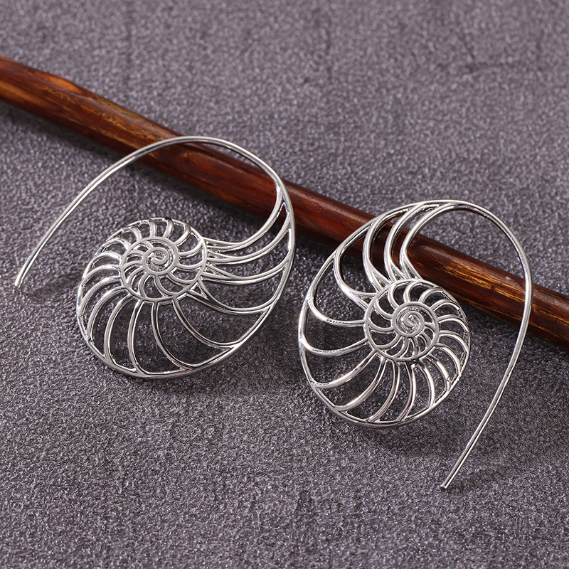 TEMU Orecchini pendenti e nuovi a con design da donna, a forma di , versatili orecchini cavi a spirale, per , feste e vacanze, regalo di compleanno ,